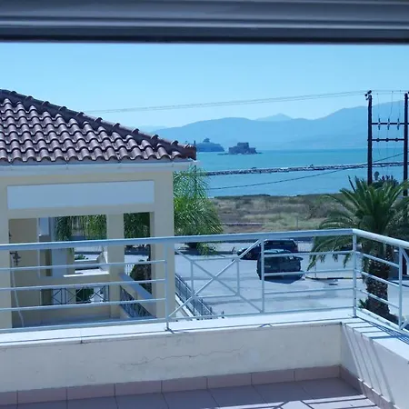 With The View Of Palamidi And Bourtzi * Nafplio