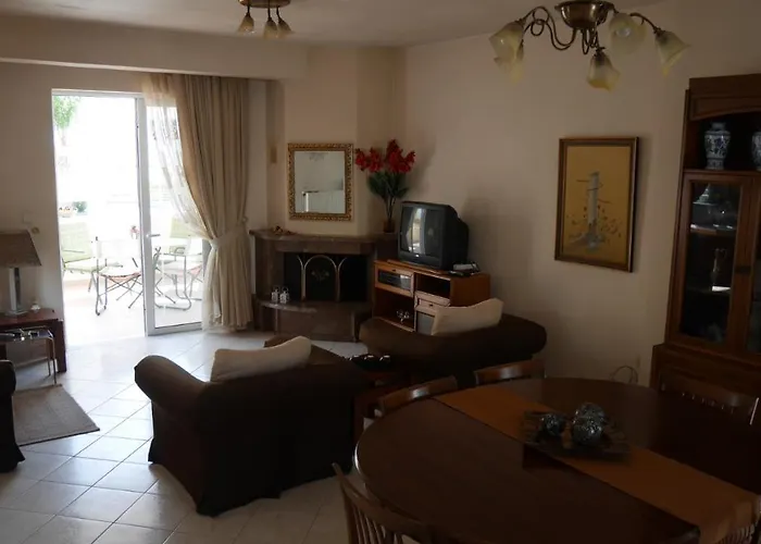 With The View Of Palamidi And Bourtzi Nauplia